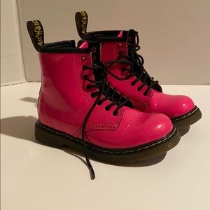 Dr. Martens Toddlers' 1460 Hot Pink Boots